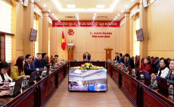 Hội nghị trực tuyến triển khai c&ocirc;ng t&aacute;c Tư ph&aacute;p năm 2024