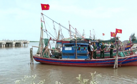 X&acirc;y dựng thế trận l&ograve;ng d&acirc;n ở khu vực bi&ecirc;n giới biển Kim Sơn
