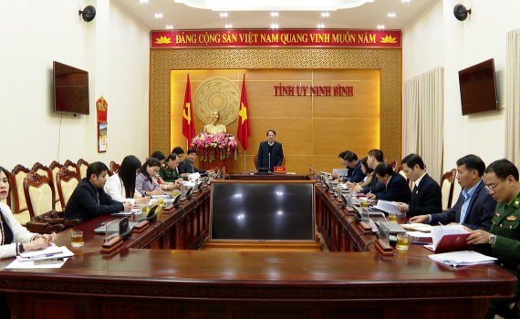 Giao ban c&ocirc;ng t&aacute;c D&acirc;n vận qu&yacute; IV năm 2023