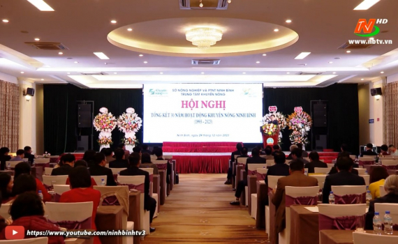 30 năm Khuyến n&ocirc;ng Ninh B&igrave;nh đồng h&agrave;nh c&ugrave;ng n&ocirc;ng d&acirc;n