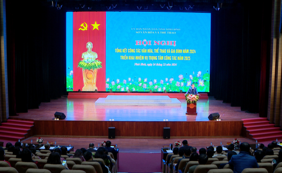 Tổng kết c&ocirc;ng t&aacute;c văn h&oacute;a, thể thao v&agrave; gia đ&igrave;nh năm 2024