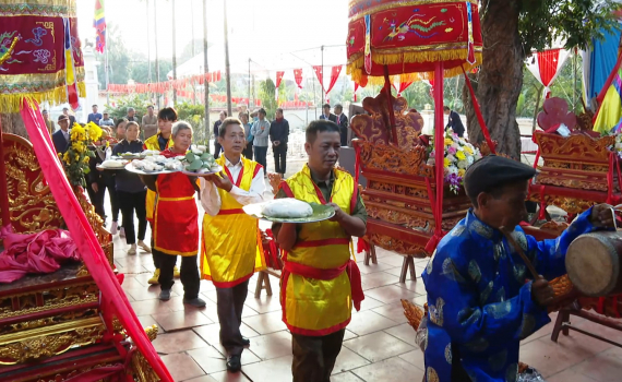 N&eacute;t đẹp văn h&oacute;a lễ hội B&aacute;nh giầy đ&igrave;nh Lục Gi&aacute;p