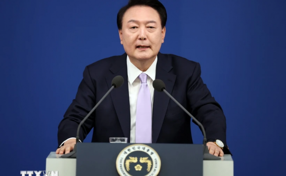 H&agrave;n Quốc: Tổng thống Yoon Suk Yeol xin lỗi người d&acirc;n v&igrave; ban bố Thiết qu&acirc;n luật