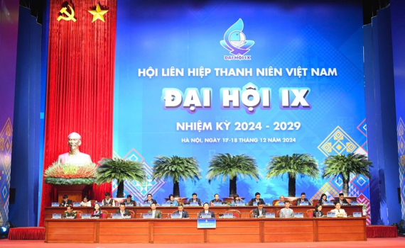 Khai mạc Đại hội đại biểu to&agrave;n quốc Hội Li&ecirc;n hiệp Thanh ni&ecirc;n Việt Nam lần thứ IX