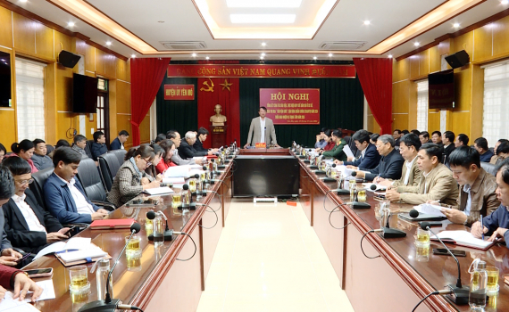 Huyện ủy Y&ecirc;n M&ocirc; tổng kết c&ocirc;ng t&aacute;c d&acirc;n vận