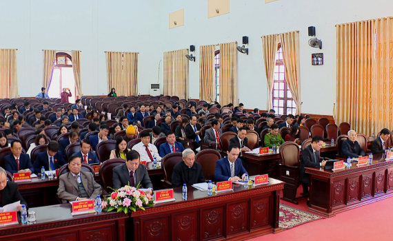 Khai mạc Kỳ họp thứ 20, HĐND huyện Y&ecirc;n M&ocirc; kho&aacute; XIV