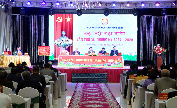 Phi&ecirc;n thứ nhất Đại hội đại biểu Hội Khuyến học tỉnh lần thứ VI, nhiệm kỳ 2024-2029