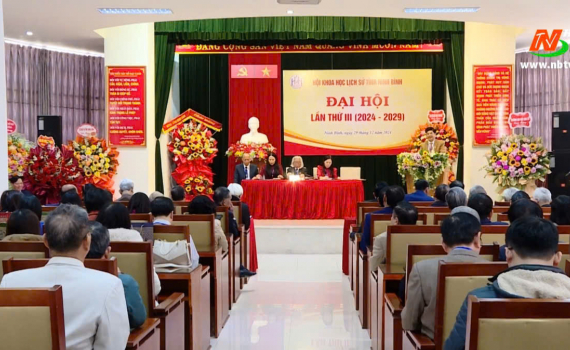 Đại hội Hội Khoa học Lịch sử tỉnh lần thứ III, nhiệm kỳ 2024-2029