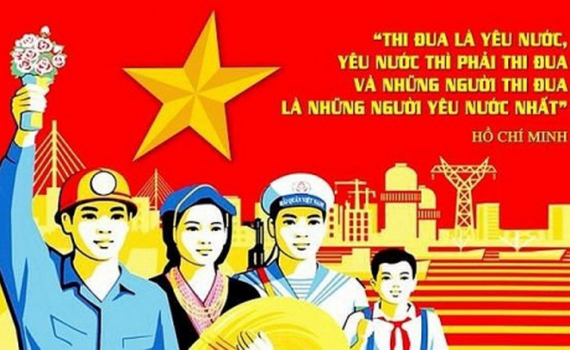 Đẩy mạnh c&aacute;c phong tr&agrave;o thi đua y&ecirc;u nước