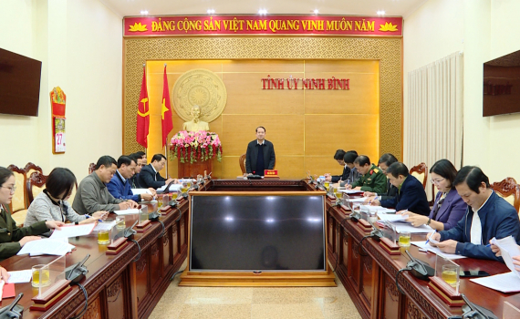 Giao ban c&ocirc;ng t&aacute;c d&acirc;n vận qu&yacute; IV năm 2024