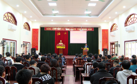 Nho Quan khai giảng lớp Bồi dưỡng nhận thức về Đảng