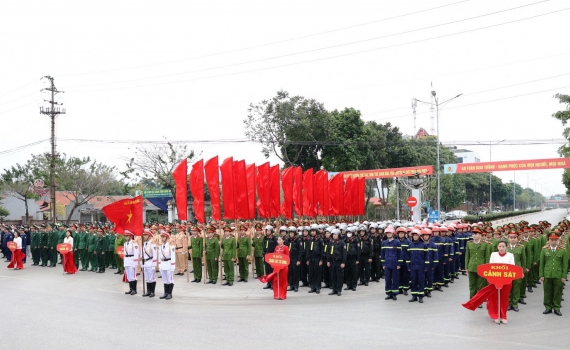 Ra quân tấn công trấn áp tội phạm, đảm bảo an ninh, trật tự Tết Nguyên đán Ất Tỵ