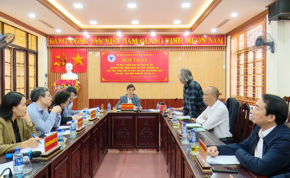 Hội thảo tư vấn phản biện Đề &aacute;n &ldquo;Nghi&ecirc;n cứu, nhận diện, đề xuất phương &aacute;n bảo tồn, phục hồi v&agrave; ph&aacute;t huy gi&aacute; trị kh&ocirc;ng gian lịch sử - văn h&oacute;a kinh đ&ocirc; cổ Hoa Lư&rdquo;