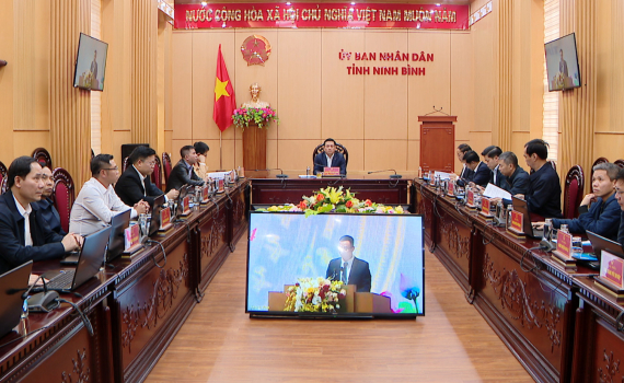 Hội nghị trực tuyến tổng kết Ng&agrave;nh Giao th&ocirc;ng Vận tải năm 2024
