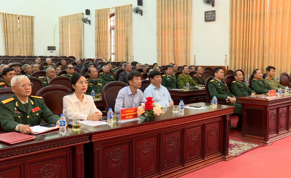 Hội Cựu chiến binh huyện Y&ecirc;n M&ocirc; gặp mặt Kỷ niệm 35 năm ng&agrave;y th&agrave;nh lập Hội Cựu chiến binh Việt Nam