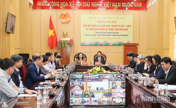 Bộ Văn ho&aacute;, Thể thao v&agrave; Du lịch triển khai nhiệm vụ trọng t&acirc;m năm 2026