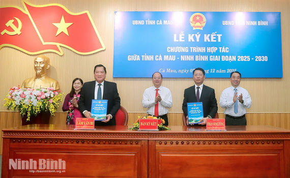 Nhiều hoạt động kỷ niệm 65 năm kết nghĩa tỉnh C&agrave; Mau v&agrave; tỉnh Ninh B&igrave;nh