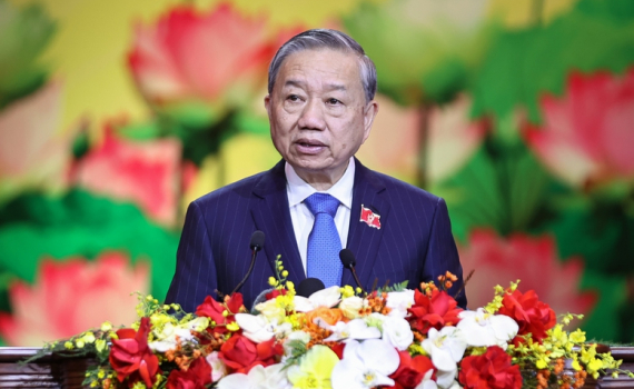 Tổng B&iacute; thư T&ocirc; L&acirc;m: Lấy kết quả phục vụ nh&acirc;n d&acirc;n l&agrave;m thước đo của thi đua y&ecirc;u nước