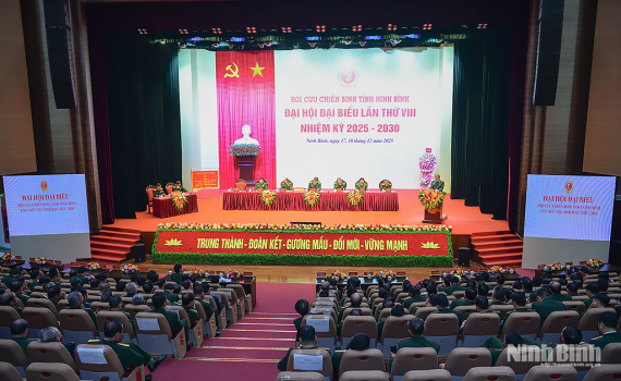Phi&ecirc;n thứ nhất Đại hội đại biểu Hội Cựu chiến binh tỉnh Ninh B&igrave;nh lần thứ VIII, nhiệm kỳ 2025-2030