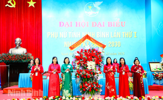 Đại hội đại biểu Phụ nữ tỉnh Ninh B&igrave;nh lần thứ I, nhiệm kỳ 2025-2030 th&agrave;nh c&ocirc;ng tốt đẹp