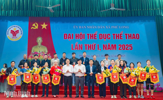 Khai mạc Đại hội Thể dục - Thể thao xã Phú Long lần thứ I, năm 2025