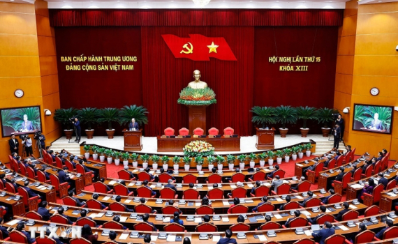 Th&ocirc;ng b&aacute;o Hội nghị lần thứ 15 Ban Chấp h&agrave;nh Trung ương Đảng kh&oacute;a XIII