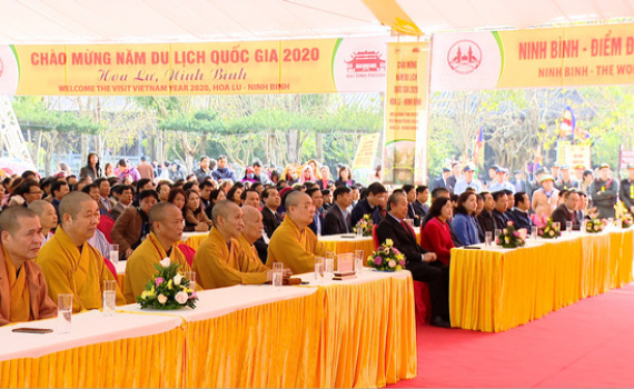 Khai hội Ch&ugrave;a B&aacute;i Đ&iacute;nh xu&acirc;n Canh T&yacute; năm 2020