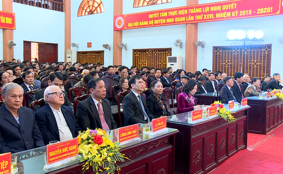 Nho Quan kỷ niệm 90 năm ng&agrave;y th&agrave;nh lập Đảng Cộng sản Việt Nam
