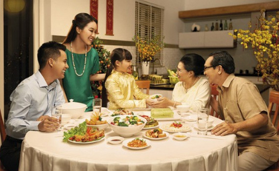 Những lưu &yacute; ăn uống dịp Tết