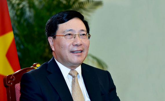 Ph&oacute; Thủ tướng Phạm B&igrave;nh Minh trả lời b&aacute;o ch&iacute; về vai tr&ograve; k&eacute;p của Việt Nam năm 2020