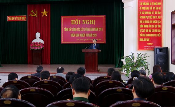 Tam Điệp tổng kết công tác Đảng năm 2019