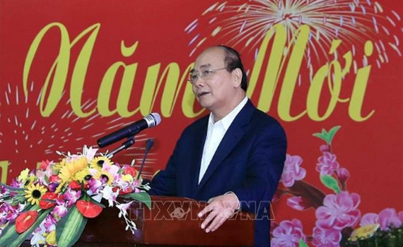 Thủ tướng gặp mặt l&atilde;nh đạo c&aacute;c cơ quan Trung ương tại miền Trung