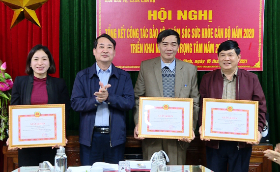 Ban Bảo vệ, chăm s&oacute;c sức khỏe c&aacute;n bộ tỉnh triển khai nhiệm vụ năm 2021