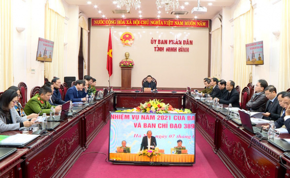 BCĐ 138 Ch&iacute;nh phủ v&agrave; BCĐ 389 Quốc gia triển khai nhiệm vụ năm 2021