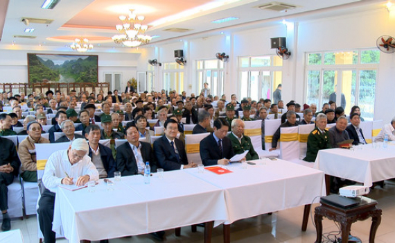 Họp mặt Ban Li&ecirc;n lạc chiến sỹ c&aacute;ch mạng bị địch bắt t&ugrave; đ&agrave;y tỉnh