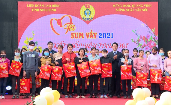 Tổ chức chương tr&igrave;nh Tết sum vầy năm 2021