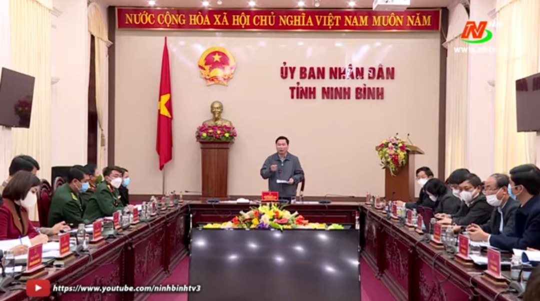 Kết luận của đồng chí Phó Chủ tịch Thường trực UBND tỉnh Tống Quang Thìn tại Hội nghị Ban Chỉ đạo phòng, chống dịch COVID-19 tỉnh Ninh Bình