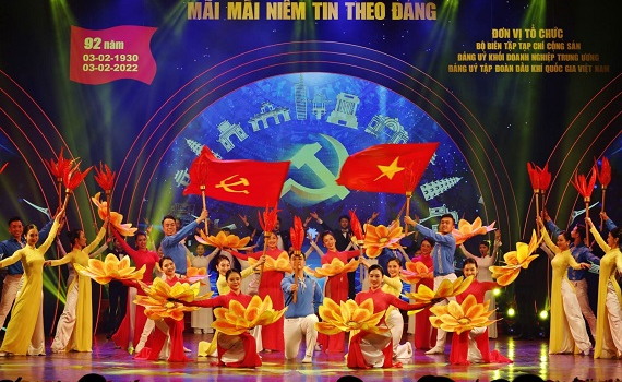 Chương tr&igrave;nh giao lưu nghệ thuật &ldquo;M&atilde;i m&atilde;i niềm tin theo Đảng&rdquo; 