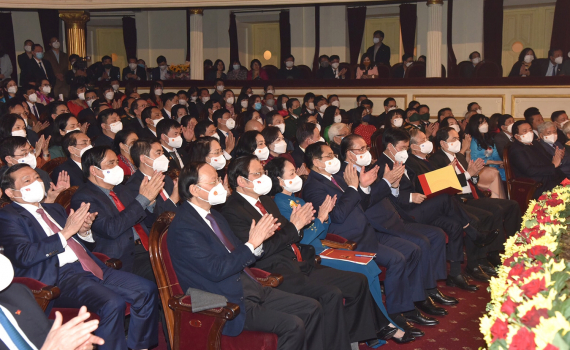 Trao Giải b&aacute;o ch&iacute; to&agrave;n quốc về x&acirc;y dựng Đảng lần thứ VI - năm 2021