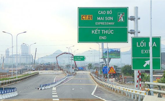 Dự &aacute;n cao tốc Cao Bồ - Mai Sơn sẽ th&ocirc;ng xe v&agrave;o ng&agrave;y 4/2