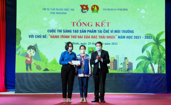 Tổng kết cuộc thi s&aacute;ng tạo sản phẩm t&aacute;i chế v&igrave; m&ocirc;i trường