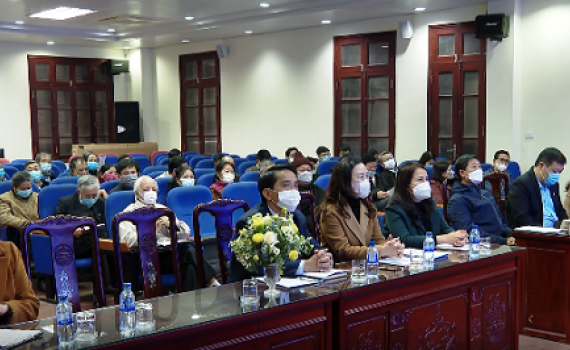 Uỷ ban MTTQ th&agrave;nh phố Ninh B&igrave;nh tổng kết c&ocirc;ng t&aacute;c năm 2021