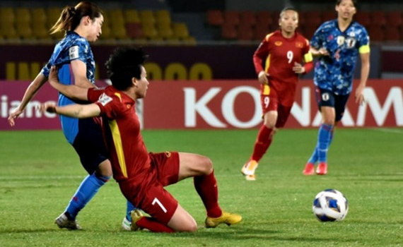 Tuyển nữ Việt Nam thua trận thứ hai tại Asian Cup 2022