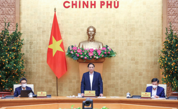 Ch&iacute;nh phủ họp phi&ecirc;n thường kỳ th&aacute;ng 1, thảo luận v&agrave; ho&agrave;n thiện chương tr&igrave;nh phục hồi, ph&aacute;t triển KTXH