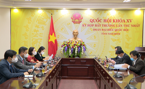 Khai mạc kỳ họp bất thường lần thứ nhất, Quốc hội kh&oacute;a XV