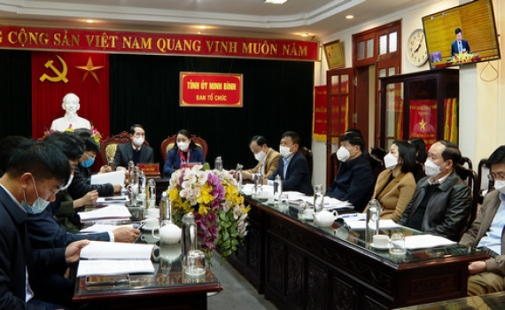 Triển khai c&ocirc;ng t&aacute;c tổ chức x&acirc;y dựng Đảng năm 2022