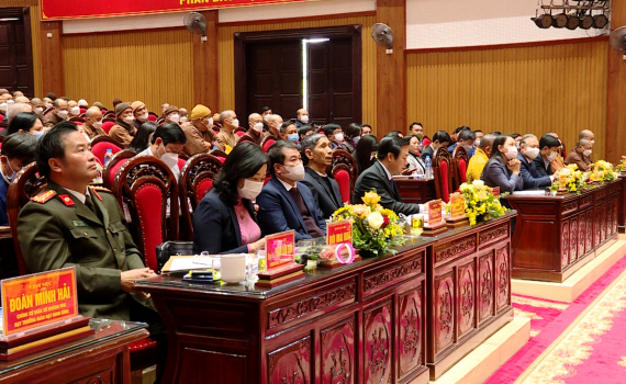 Gặp mặt chức sắc c&aacute;c t&ocirc;n gi&aacute;o nh&acirc;n dịp Xu&acirc;n Nh&acirc;m Dần 2022