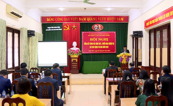 Ban Quản l&yacute; c&aacute;c khu c&ocirc;ng nghiệp tỉnh Ninh B&igrave;nh triển khai nhiệm vụ năm 2022