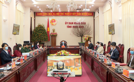 Hội nghị trực tuyến to&agrave;n quốc triển khai c&ocirc;ng t&aacute;c Y tế năm 2022
