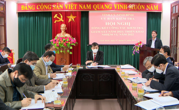 Triển khai c&ocirc;ng t&aacute;c kiểm tra, gi&aacute;m s&aacute;t năm 2022